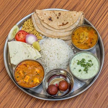 Sada Khana Thali (Roti)