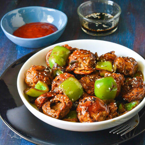 Mushroom Chilli Dry