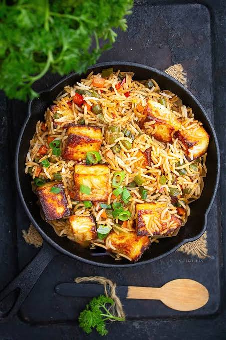 Paneer Fried Rice full