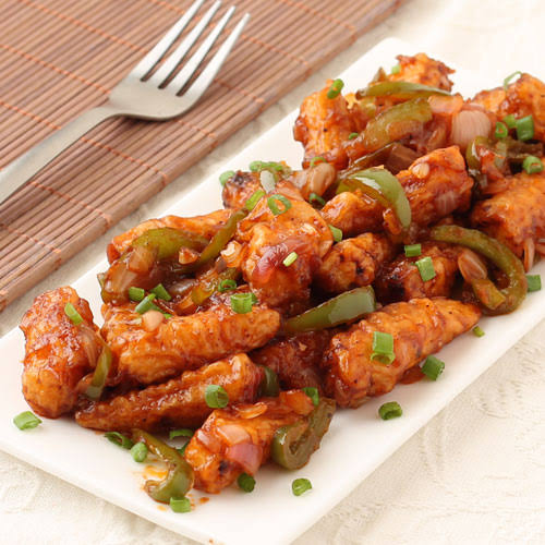 Baby Corn Chilli Dry