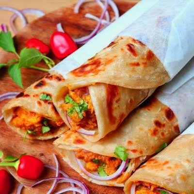Chicken Double Egg Cheese Roll (special)